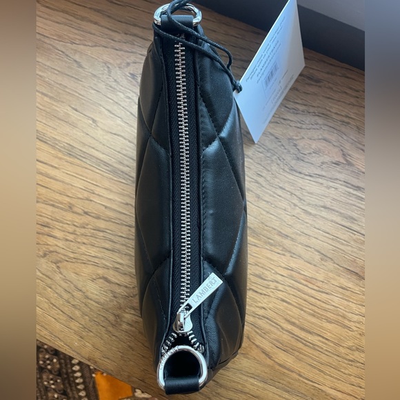 NWT Lambert Andy black quilted vegan leather 3 in 1 bag - Picture 13 of 14